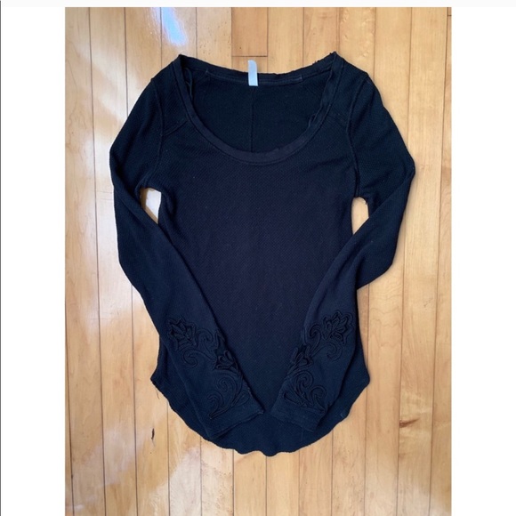 Free People Tops - Free People Cuffed Thermal